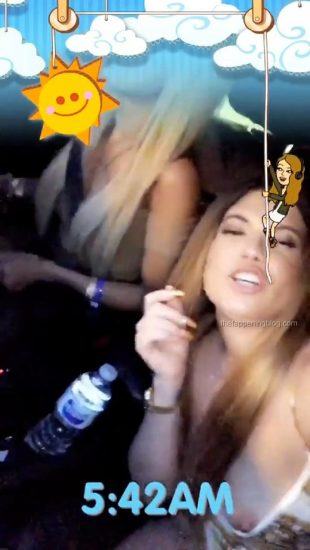 Chanel West Coast Drunk Instagram Story