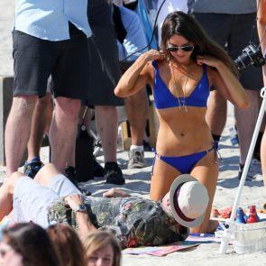 Sexy Aubrey Plaza Bikini On The Beach