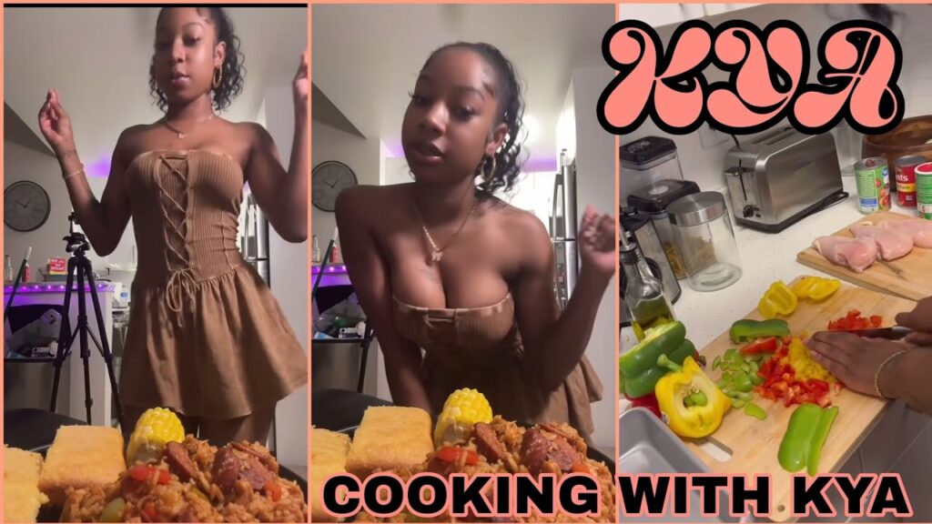 cooking with kya exposed video