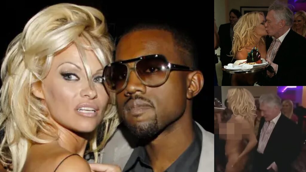 Kanye West puzzles fans by posting graphic video of Pamela Anderson