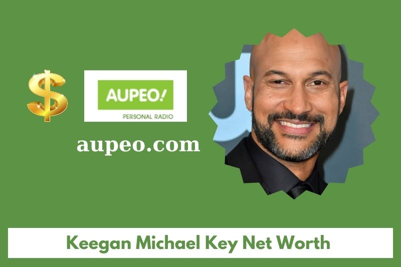 What is Keegan Michael Key's net value in 2025