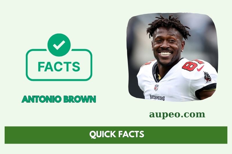Antonio Brown Fast Facts