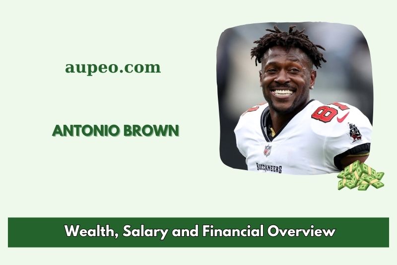 Antonio Brown's wealth, salary and financial review