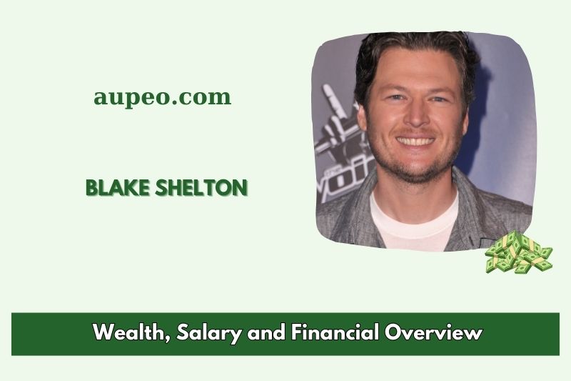 Blake Shelton's wealth, salary and financial review