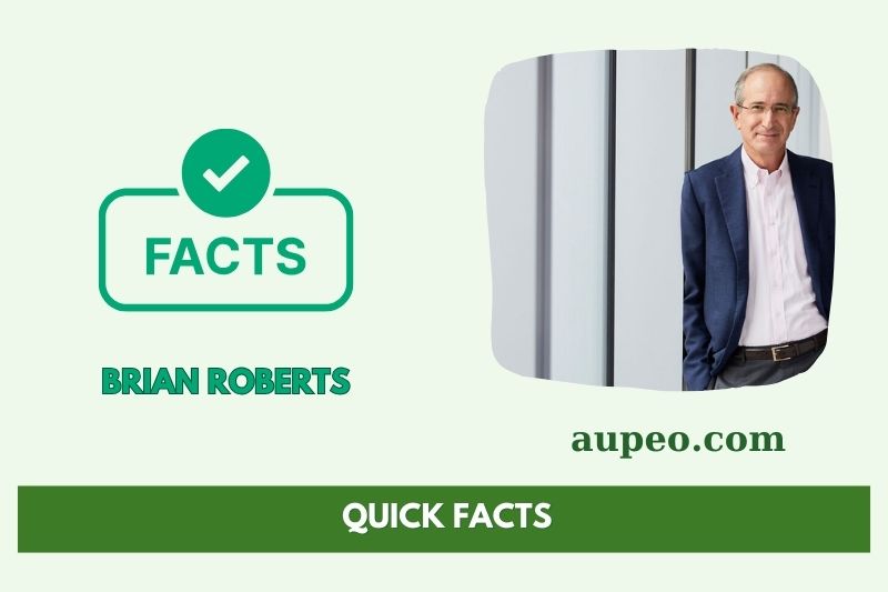 Brian Roberts fast facts