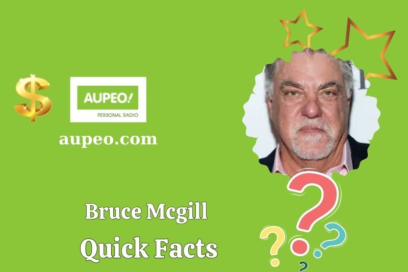 Bruce McGill's fastest facts