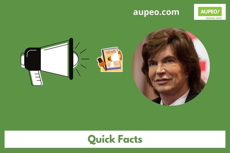 Quick facts of Camilo Sesto