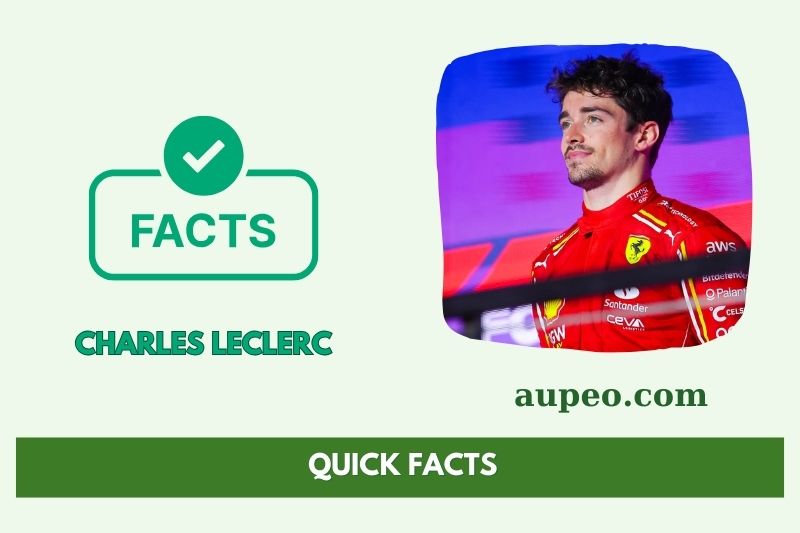 Charles Leklerk Fast Facts