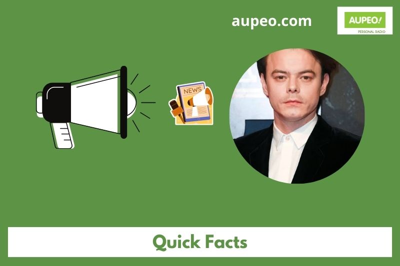 Charlie Heaton's Rapid Facts