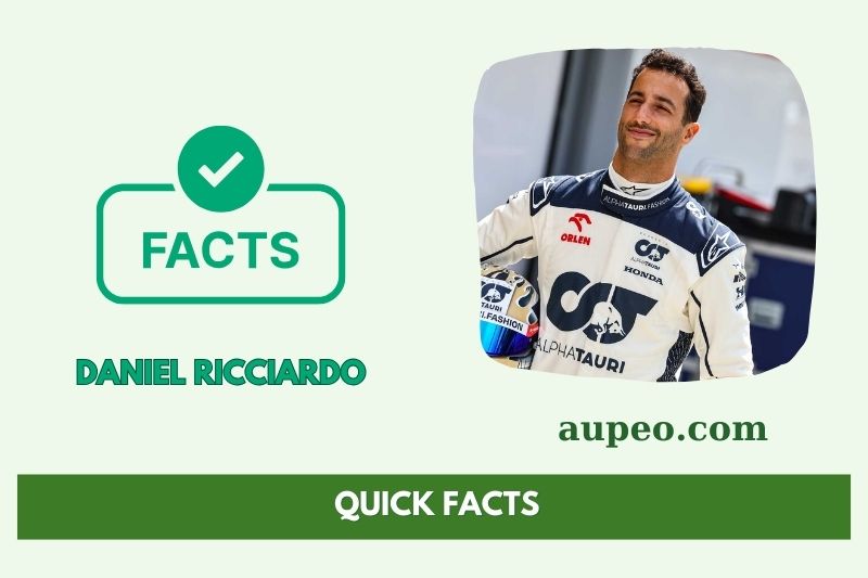 Daniel Ricardo's Quick Facts