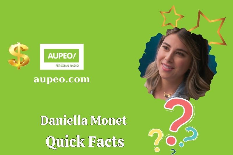 Daniella Monet Fast Facts