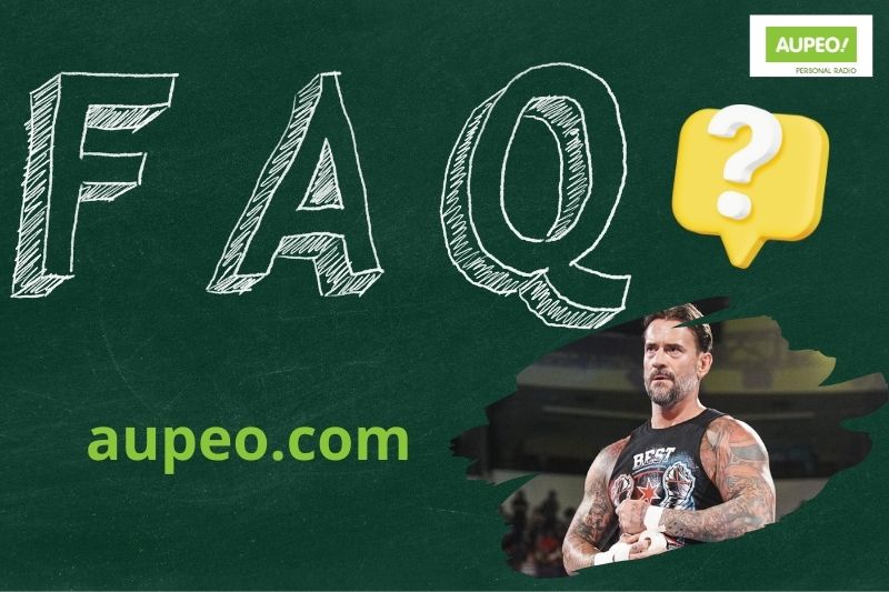 Frequently asked questions about CM Punk