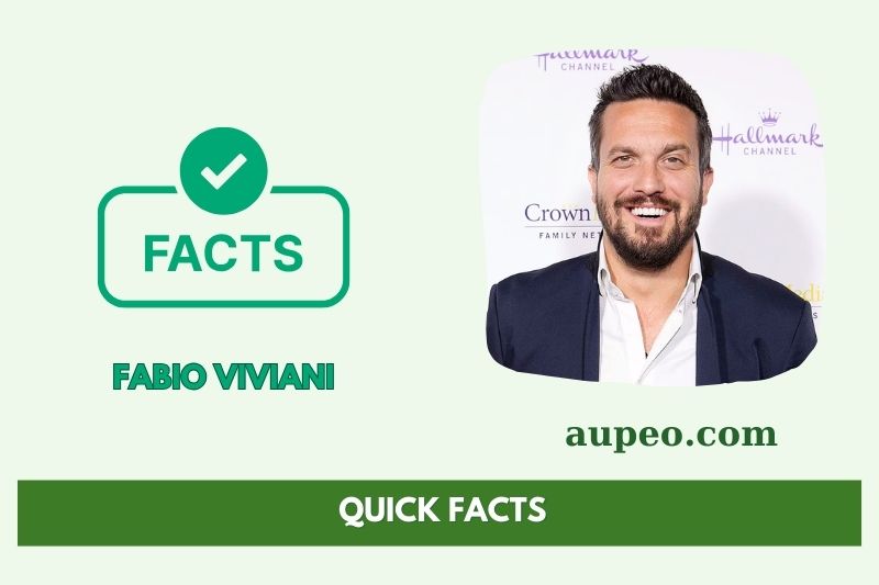 Fabio Viviani Quick Facts