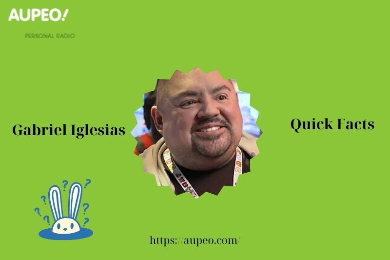 Gabriel Iglesias's quick facts