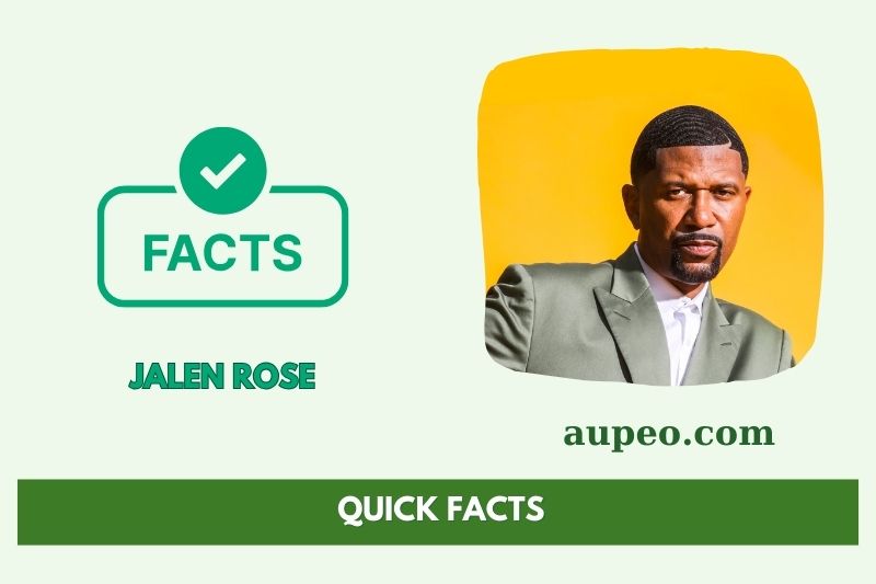 Jalen's quick facts