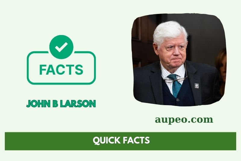 The fastest facts of John B Larson