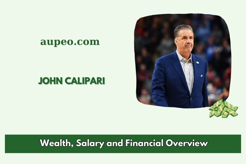 John Calipar's wealth, salary and financial review