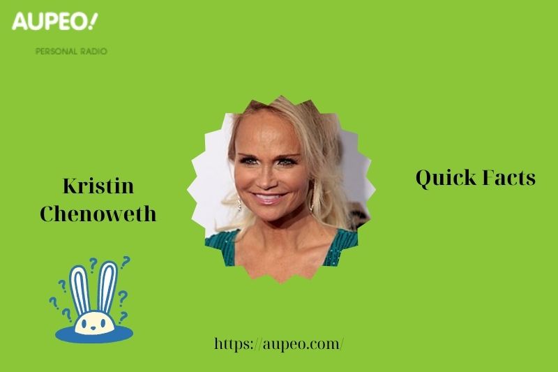Kristin Chenovet Rapid Facts