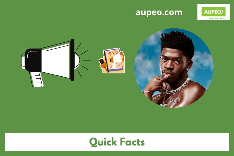 Lil nas x fast facts
