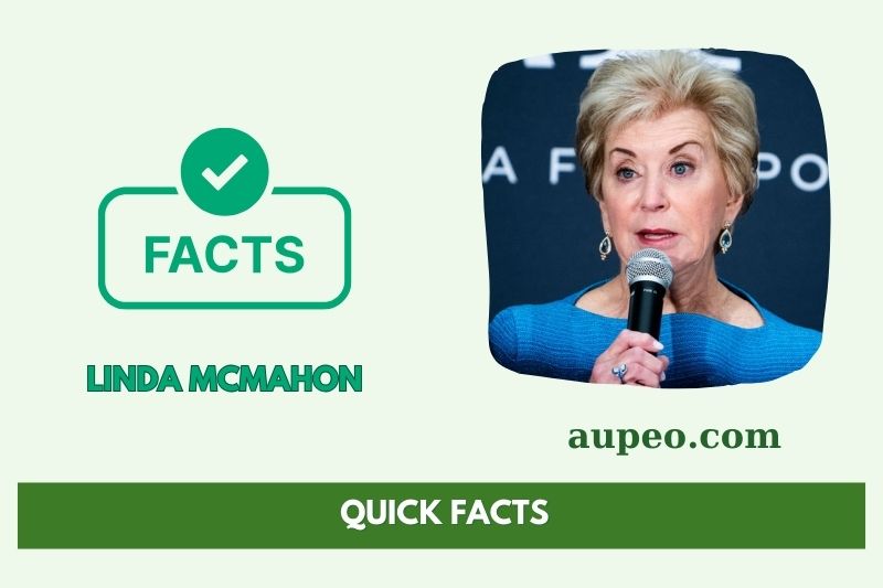 The fastest facts of Linda Macmahon