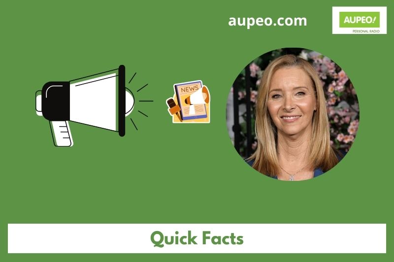 Lisa Kudrow Fast Facts