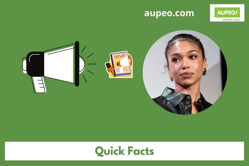 Lori Harvey Fast Facts
