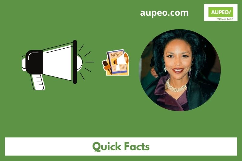 Fast facts of Lynn Whitfield