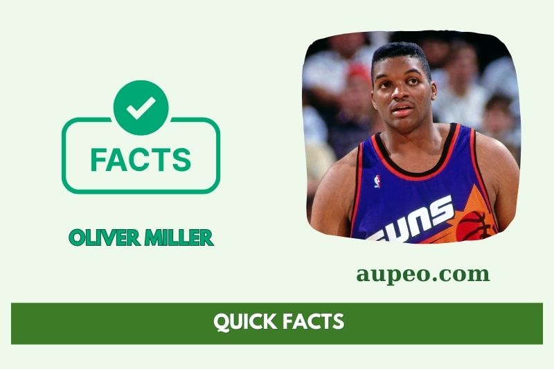 Oliver Miller Rapid Facts