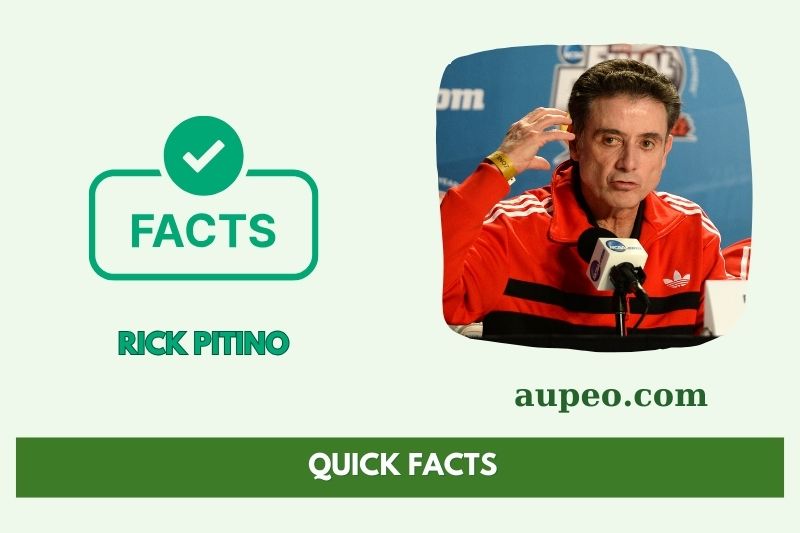 Rick Parto's quick facts