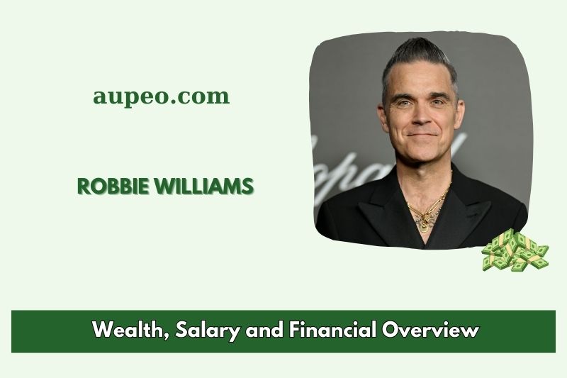 Robbie Williams Wealth, Salary and Financial Review