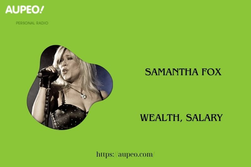 Samantha Fox wealth, salary and finance review