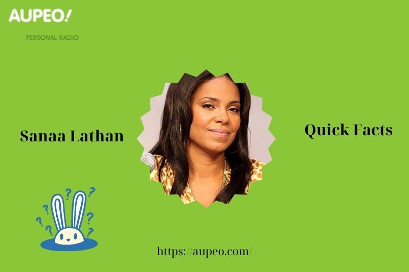 Sanaa Lathan Quick Facts
