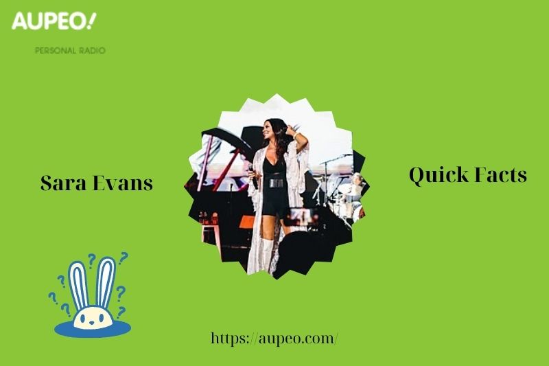 Sarah Evans Quick Facts