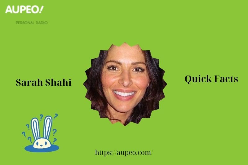 Sarah Shah's Quick Facts
