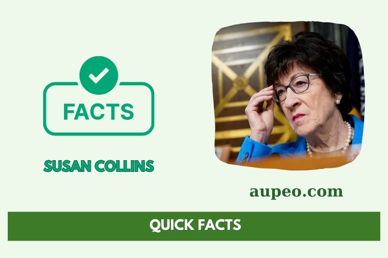 Susan Collins Fast Facts