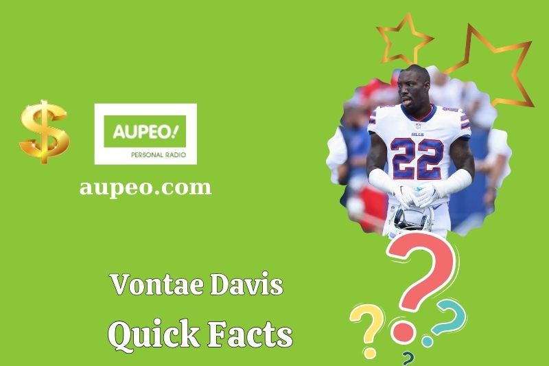 VONTAE DAVIS Quick Facts