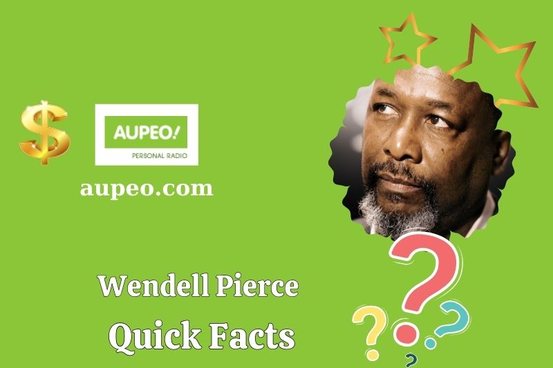 Wendell Pierce Quick Facts