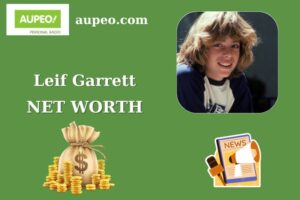 What is Leif Garrett Net Worth 2025 Salary Wealth Career Earnings