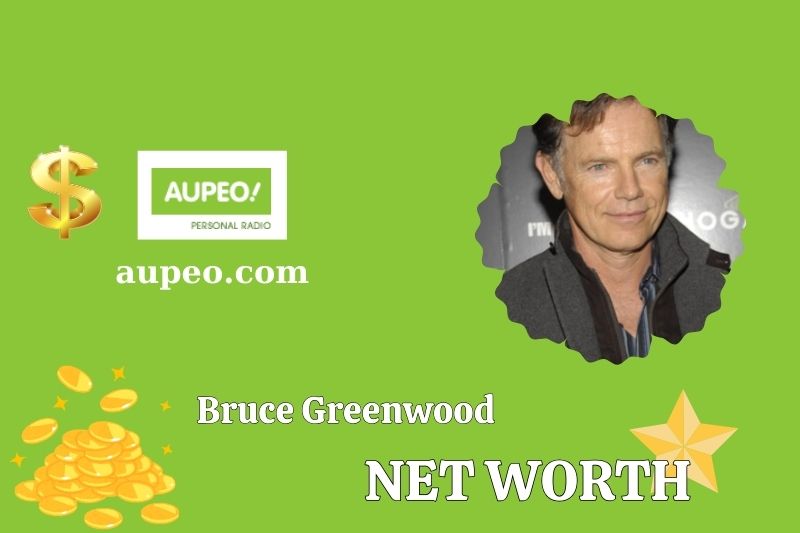 What is the net value of Bruce Greenwood in 2025