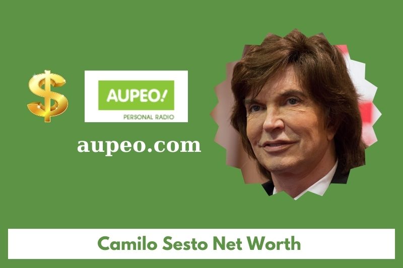 What is Camilo Sesto's net value in 2025