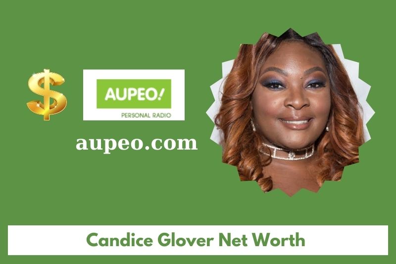 What is the net value of Candice Glover in 2025