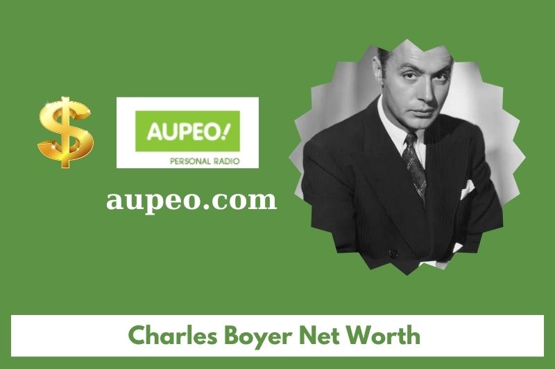 What is Charles Boyer's net value in 2025