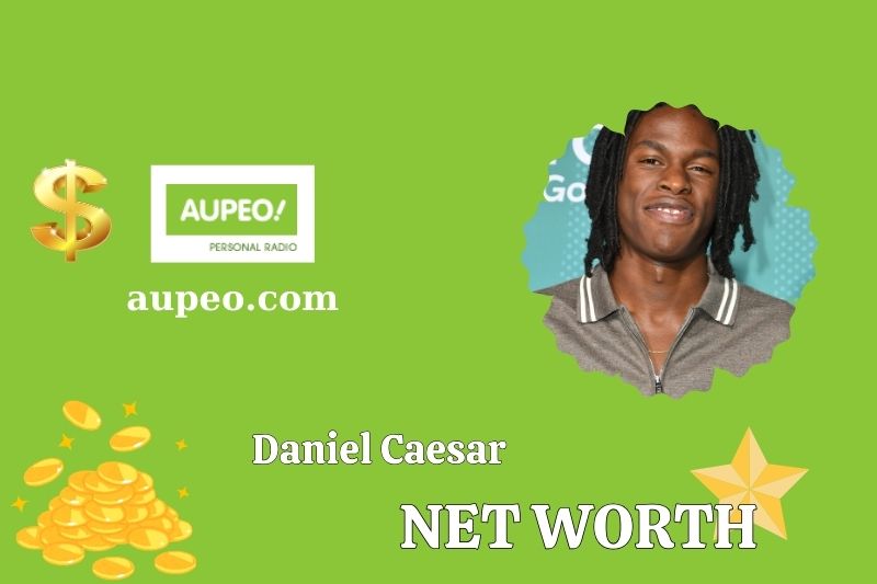 What is the net value of Daniel Caesar in 2025