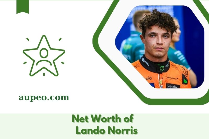 What is the net value of Lando Norris in 2025