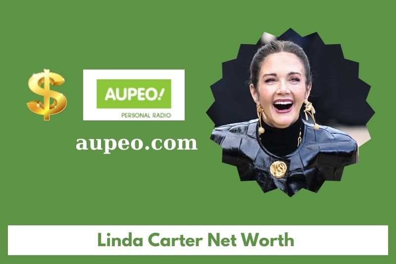 What is Linda Carter's net value in 2025