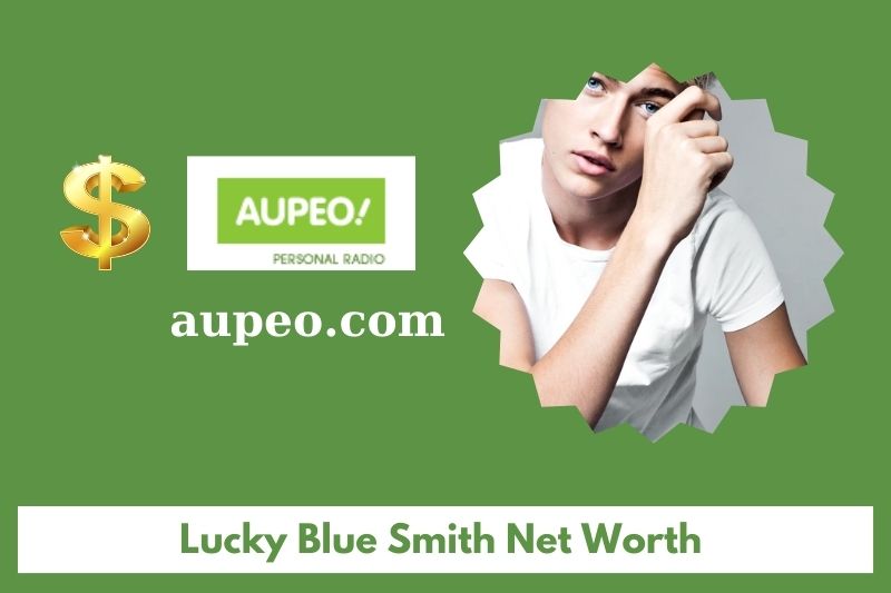 How much is the Lucky Blue Smith's purely value in 2025