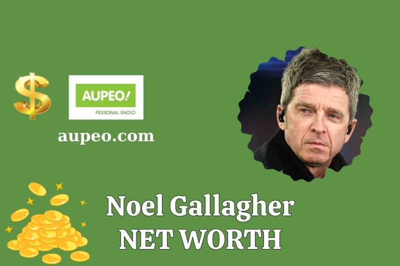 What is the net value of Noel Gallagher in 2025