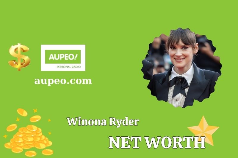 What is the net value of Winona Ryder in 2025