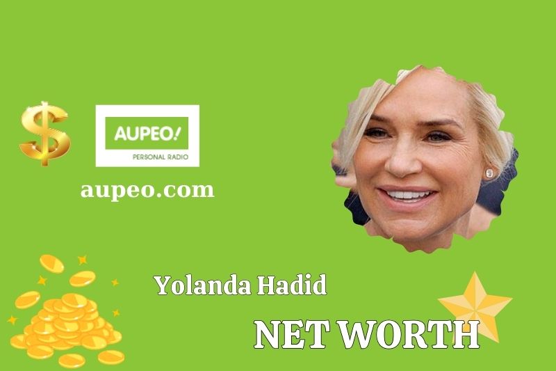 What is the net value of Yolanda Hadid in 2025