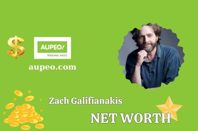 How much does Zach Galifianakis net cost in 2025